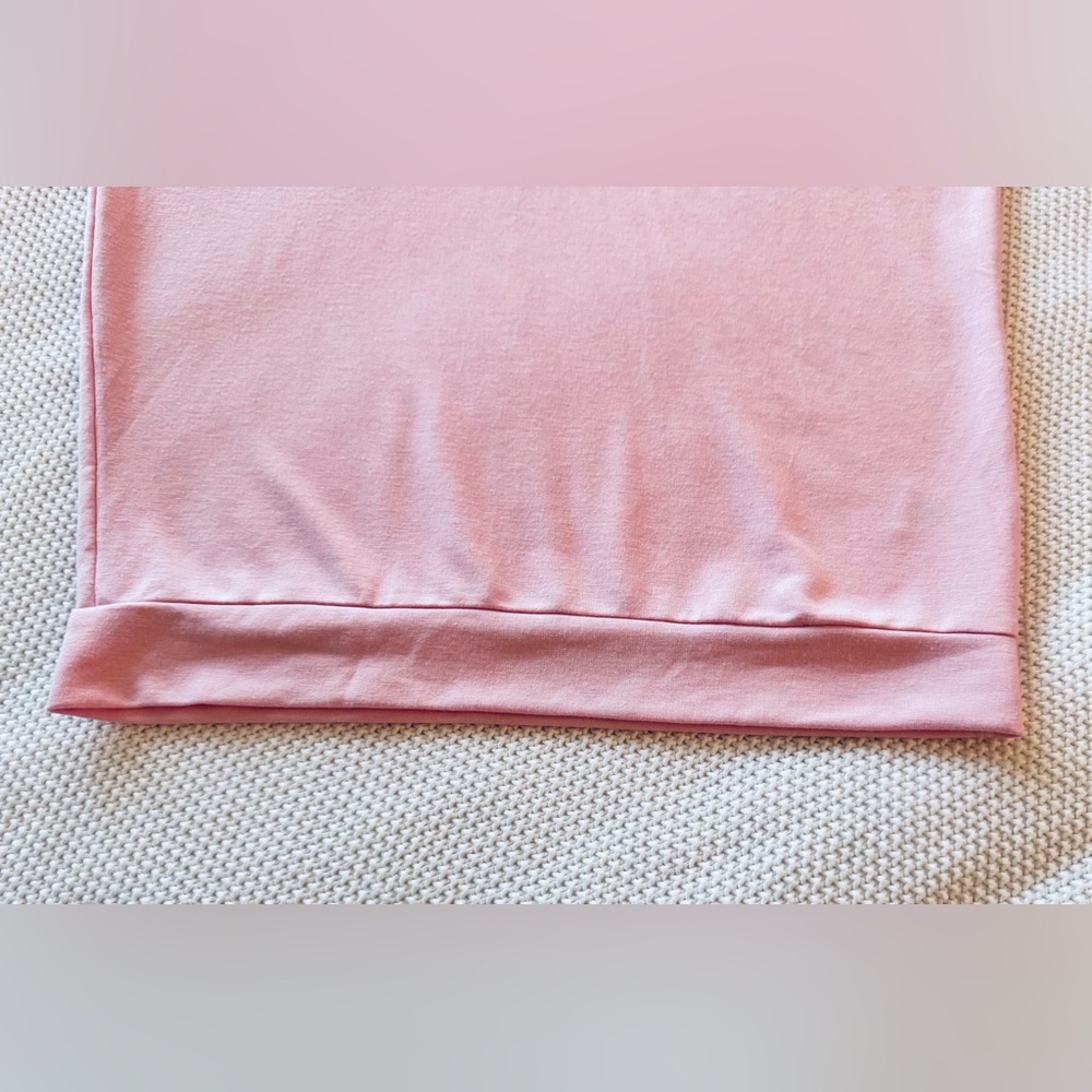 BEAUTEES Girls Pink Lace-Up Kids Hoodie Long Sleeve Tee Sporty T-shirt - Picture 6 of 14